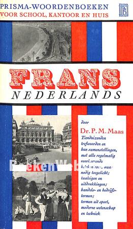 0133 Prisma woordenboek Frans-Nederlands
