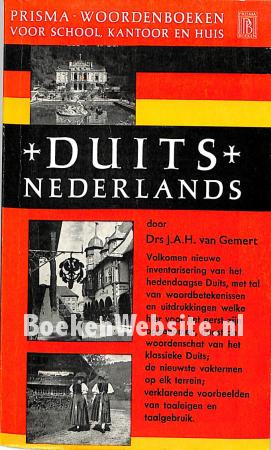 0135 Prisma woordenboek Duits / Nederlands