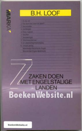 Zaken doen met Engelstalige landen Zaken doen met Engelstalige landen