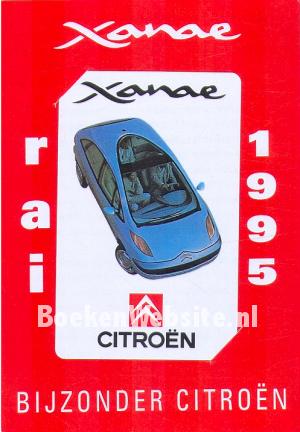 10 telefoonkaarten Citroen Xanae op blister, geseald