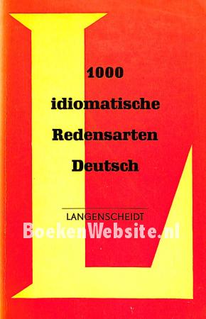 1000 idiomatische Redensarten Deutsch