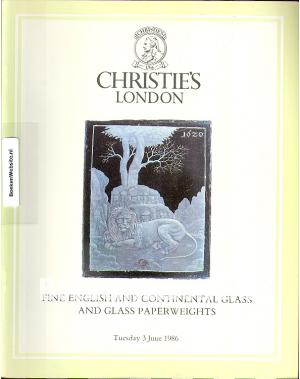 Fine English and Continental Glass and Glass Paperweights