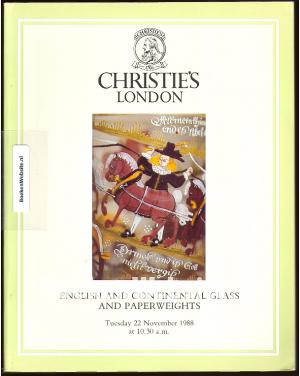 English and Continental Glass and Glass Paperweights