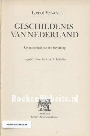 Geschiedenis van Nederland