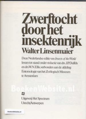 Zwerftocht door het Insektenrijk Zwerftocht door het Insektenrijk