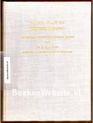 Toorn, haat en zelfbeheersing