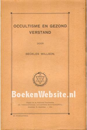 Occultisme en gezond verstand Occultisme en gezond verstand
