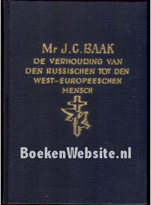 De verhouding van den Russische tot den West-Europeeschen Mens