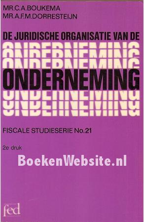 De juridische organisatie van de Onderneming