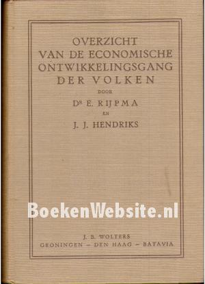 Overzicht van de economische ontwikkelingsgang der volken Overzicht van de economische ontwikkelingsgang der volken