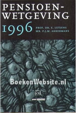 Pensioenwetgeving 1996