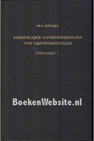 Schadelijke nevenwerkingen van geneesmiddelen, supplement 1