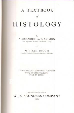 A Textbook of Histology