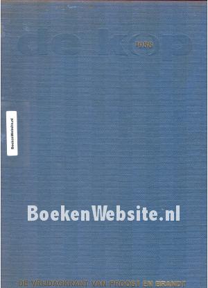 De Kop 1958 De vrijdagkrant van Proost en Brandt