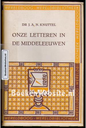 Onze letteren in de Middeleeuwen