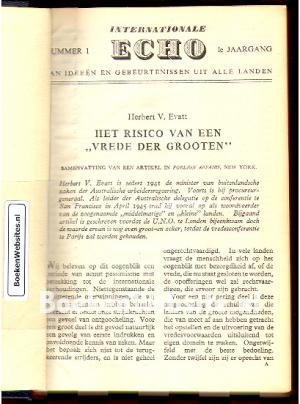 Intenationale Echo 1946-'47 dl. 01