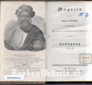 Magazin fur die neueste Geschichte der Evangelischen Mission 28