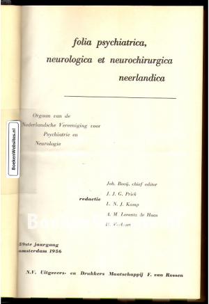 Folio Psychiatrica 59e jaargang
