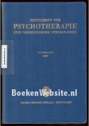 Zeitschrift fur Psychotherapie und Medizinische Psychologie 1960