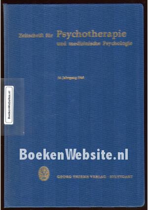 Zeitschrift fur Psychotherapie und Medizinische Psychologie 1966
