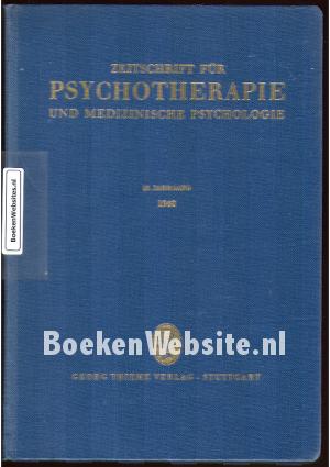Zeitschrift fur Psychotherapie und Medizinische Psychologie 1962