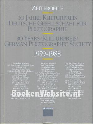 30 Years Kulturpreis, German Photographic Society 1959-1988