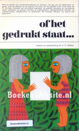 Of het gedrukt staat...