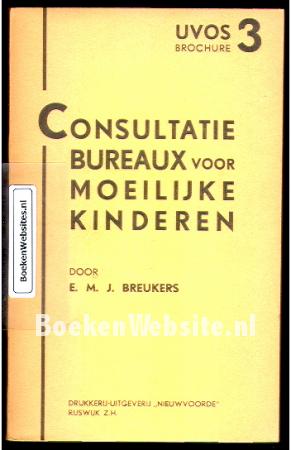 Consultatie bureaux voor Moeilijke Kinderen