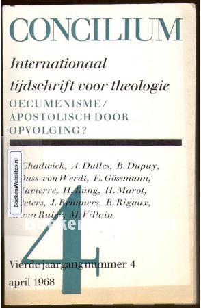 Concilium 1968 / Oecumenisme