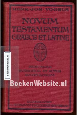 Novum Testamentum Graece et Latine