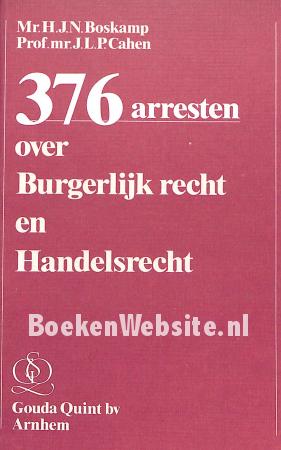 376 arresten over Burgerlijk recht en Handelsrecht