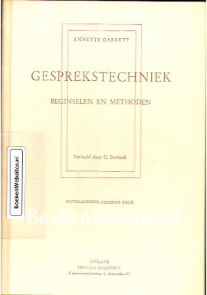Gespreks- techniek Gespreks- techniek