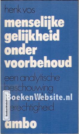 Menselijke gelijkheid onder voorbehoud