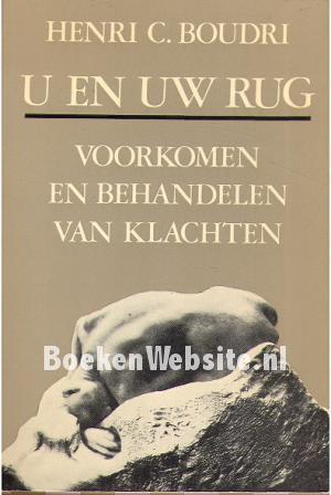 U en uw rug