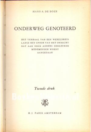 Onderweg genoteerd