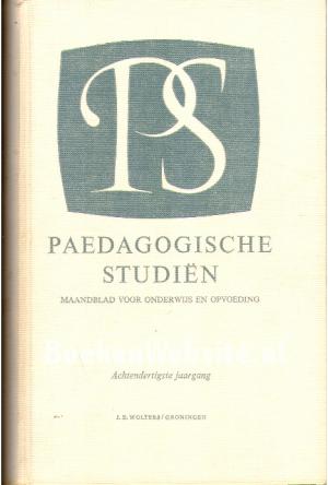 Paedagogische studien 1961