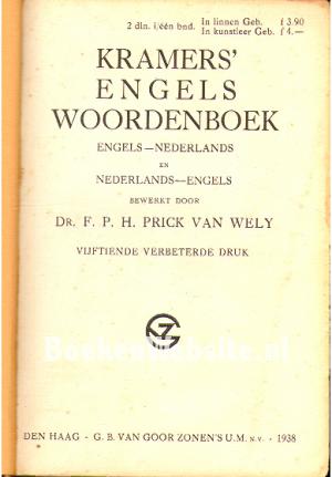 Kramers Engels woordenboek