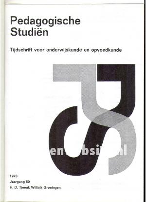 Pedagogische Studien jaargang 50