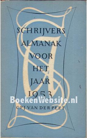 Schrijvers almanak voor het jaar 1953