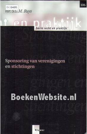 Sponsering van verenigingen en stichtingen