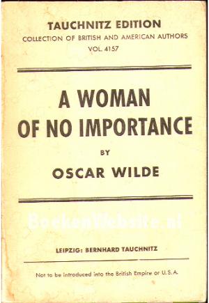A Woman of no Importance