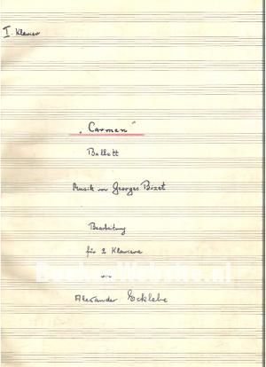 Carmen, Ballet Musik von Georges Bizet