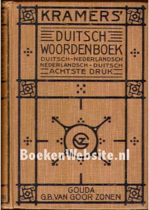 Kramers Duitsch woordenboek Kramers Duitsch woordenboek