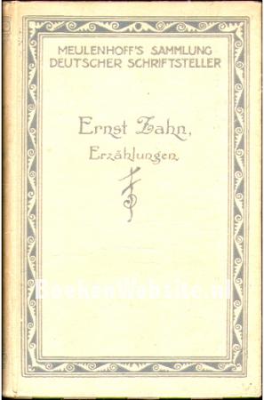 Erzählungen von Ernst Zahn Erzählungen von Ernst Zahn
