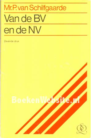 Van de BV en de NV