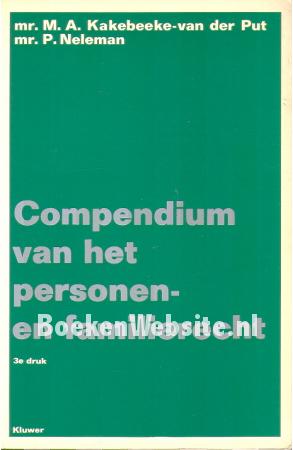 Compendium van het personen- en familierecht