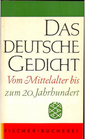 Das Deutsche Gedicht Das Deutsche Gedicht