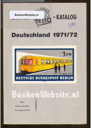 Postkatalog Deutschland 1971/72 Postkatalog Deutschland 1971/72