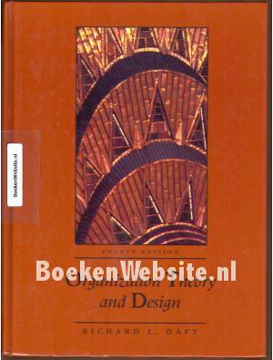 Organization Theory and Design