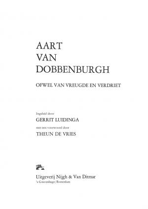 Aart van Dobbenburgh Aart van Dobbenburgh